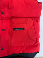カナダグース CANADA GOOSE WINDSOR VEST ウィンザー ダウンベスト 赤 4131JM R ベスト レッド Mサイズ 101MT-4446