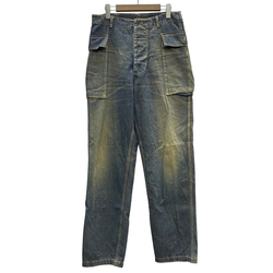 【曜日割引対象外】 ウエアハウス WAREHOUSE US Army Denim 13 Stars カーゴ デニム ブルー 32サイズ 201MB-908 VB