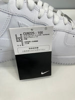 ナイキ NIKE Supreme × Nike Air Force 1 Low White シュプリーム × ナイキ エアフォース1 ロー 白 CU9225-100 メンズ靴 スニーカー ホワイト 28cm 101sh-2005