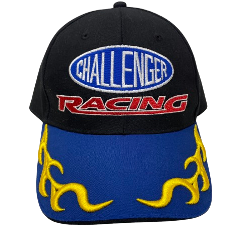 【中古】チャレンジャー CHALLENGER RACINGCAP 帽子 メンズ帽子 キャップ ブラック 201goods-513