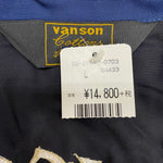 バンソン VANSON クローズ ワースト コラボ CRV-822 半袖シャツ ブラック Lサイズ 201MT-4061