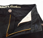 バンソン  VANSON  ダック ワークパンツ シンチバック ボトムスその他 ブラック 34 103MB-663