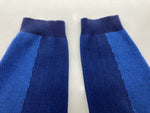 シュプリーム SUPREME 2-Tone Ribbed Zip Up Sweater ジップアップ リブ ニット モックネック バイカラー NAVY 紺 BLUE 青 - セーター ロゴ ネイビー Mサイズ 104MT-344