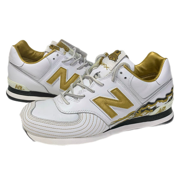 ニューバランス new balance 観賞用 新平衡 ドラゴン M574J LEW メンズ靴 スニーカー ホワイト 27.5cmサイズ 201-shoes1595