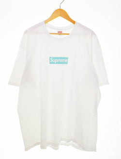 シュプリーム SUPREME TIFFANY＆Co ティファニー Box Logo Tee Tシャツ ロゴ ホワイト LLサイズ 103MT-328