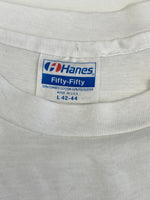 ヴィンテージ vintage 90s 90's Hanes California Raisins カリフォルニア レーズンズ キャラクター 企業モノ プリントT アメリカ製 made in USA Tシャツ ホワイト Lサイズ 101MT-3720