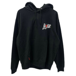 モブ MOBB HEART DRIP HOODIE パーカ ブラック Lサイズ 201MT-4089