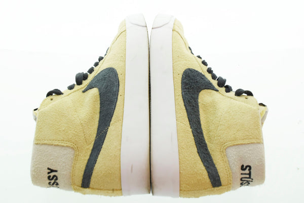 ナイキ NIKE STUSSY ZOOM BLAZER MID スケートボーディング ズーム ブレザー ミッド  スニーカー ベージュ AH6158-700 メンズ靴 スニーカー ベージュ 27.5cm 103S-665