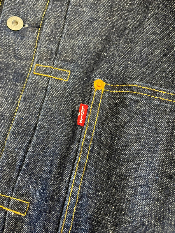リーバイス Levi's LEVI'S TYPE 1 TRUCKER JACKET デニムジャケット 1st 復刻 濃紺 XL ジャケット ブルー 101MT-4889
