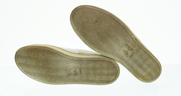 メゾン マルジェラ Maison Margiela 15ss Maison Martin Margiela スリッポン シューズ スウェード レザー メゾン マルタン マルジェラ メンズ靴 スリッポン ホワイト 42 26cm 103S-1364