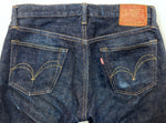 サムライジーンズ SAMURAI JEANS 17oz 零 シリーズ 23 DENIM PANTS デニム パンツ ボタンフライ テーパード 濃紺 パッチ ジーンズ 青 ロゴ S713VX デニム ブルー サイズ W32 L34 104MB-171