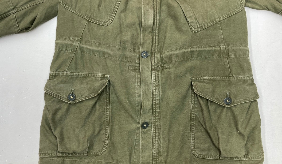 [イギリス軍] 1960 Combat Smock P60 コンバットスモック 60s イギリス軍 実物 P60 コンバットスモック フィールドジャケット S