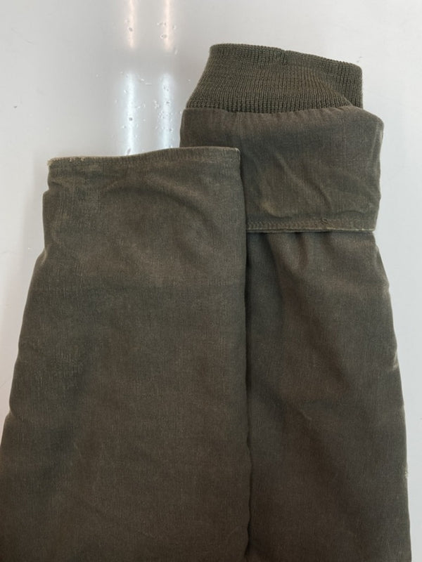 ヒューストン HOUSTON N-1 DECK JACKET デッキ ジャケット ミリタリー ジップアップ 裏ボア 軍物 アウター 緑 サイズ 38R ジャケット キャラクター グリーン 104MT-1808