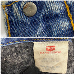 【曜日割引対象外】 リーバイス Levi's 70's 70505-0327 USA製 TROYブランケット ヴィンテージ ジャケット ブルー 201MT-3682 VB