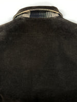 ダブルアールエル RRL 90s 90年代 3つ星タグ リバーシブル ウール コーデュロイ ブルゾン アウター  ジャケット チェック マルチカラー Sサイズ 104MT-2286