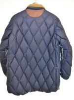 アンダーカバー UNDERCOVER 14AW undercoverism ダウン コート N4202 2 ジャケット ネイビー 103MT-3486