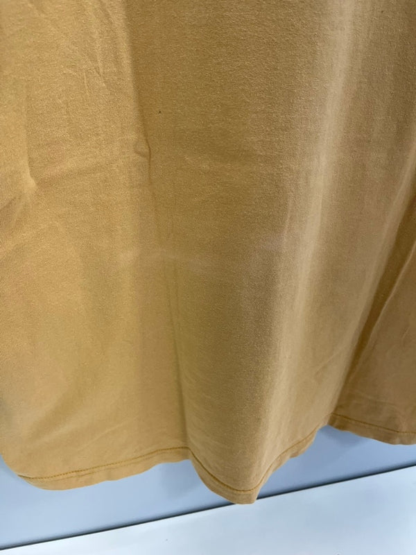 パタゴニア PATAGONIA 90s Vintage ヴィンテージ Beneficial T's  USA製 オーバルロゴ プリントTシャツ Tシャツ オレンジ Lサイズ 101MT-4734