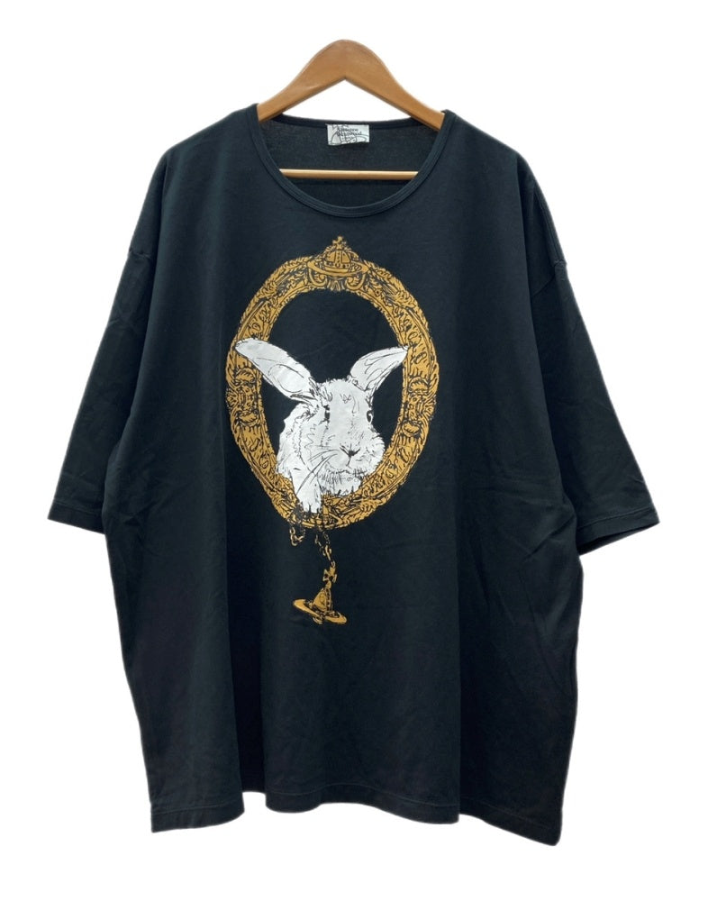 希少　Vivienne Westwood MAN ウサギ Tシャツ 黒　オーブ Uvyc5cLNSI6Rse1sKts7DvWa8ZbyX0