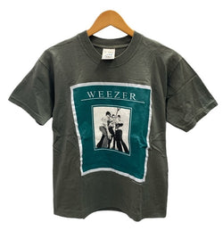 バンド band 00s weezer ウィーザー バンドTシャツ BAND Tシャツ  Tシャツ グリーン Sサイズ 101MT-2893