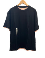 アンブッシュ AMBUSH REVERSIBLE T-SHIRT BLACK×L.ORANGE リバーシブル ブラック ピンク 12112231 2 Tシャツ ブラック 101MT-2866