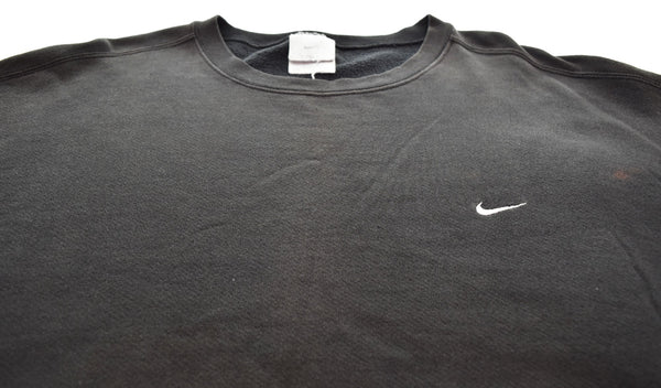 ナイキ NIKE 00's スウォッシュ swoosh OLD NIKE オールド ナイキ 2000年代 スウェット ブラック 3Lサイズ 103MT-2918