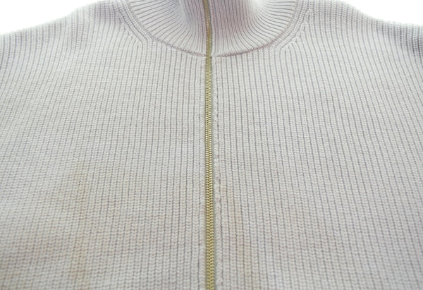 シュタイン stein  OVERSIZED DRIVERS KNIT ZIP JACKET ニットジャケット ST696 セーター グレー Mサイズ 103MT-3294