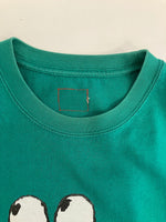 アンダーカバー UNDERCOVER 初期 02SS HAZE期 BUDDAH BURGER ハンバーガー プリント アーカイブ Tシャツ グリーン Lサイズ 101MT-4461