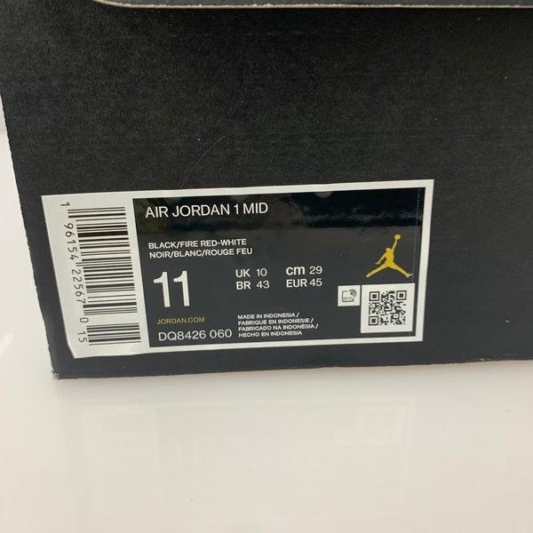 ナイキ NIKE AIR JORDAN 1 MID DQ8426-060 メンズ靴 スニーカー レッド 29.0cmサイズ 201-shoes1475