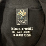 ワコマリア WACKO MARIA 23SS 2PAC CREW NECK T-SHIRT Tシャツ ブラック Lサイズ 201MT-4448