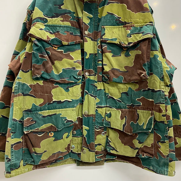 【曜日割引対象外】 ヴィンテージ vintage 50's ベルギー軍 デニソンスモック ジグソーカモ ジャケット グリーン 201MT-4793 VB