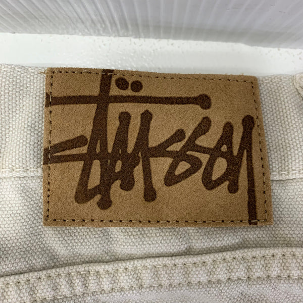 ステューシー STUSSY ハーフパンツ ホワイト 30サイズ 201MB-1189
