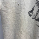 セントマイケル SAINT MICHAEL EVA-01 RAGLAN SWEAT SHIRT スウェット グレー 201MT-4162