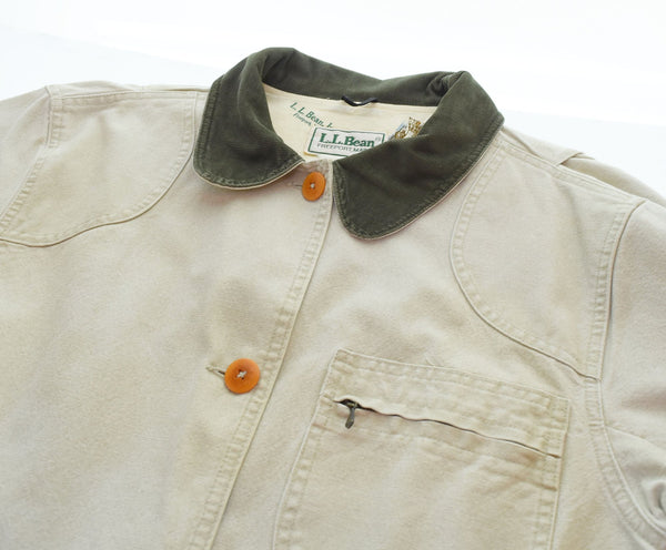 エルエルビーン L.L.Bean 80s 80年代 ハンティングジャケットフィールド コート アイボリー ジャケット ベージュ 103MT-2268