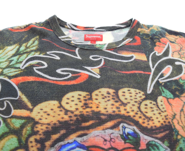 シュプリーム SUPREME 22ss Sacred Heart Waffle L/S Top セイクリッドハートワッフルロングスリーブトップ ロンT マルチカラー Lサイズ 103MT-3389