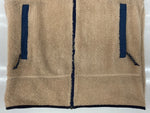 パタゴニア Patagonia PEF RETRO X FLEECE JACKET レトロ フリース ジャケット ボア ジップアップ USA製 アウトドア 薄茶 ジャケット ロゴ ベージュ Mサイズ 104MT-2197