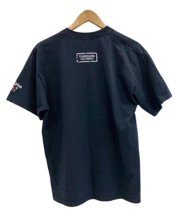 テンダーロイン TENDERLOIN 初期タグ メタリカ 黒 Tシャツ ブラック 101MT-4018