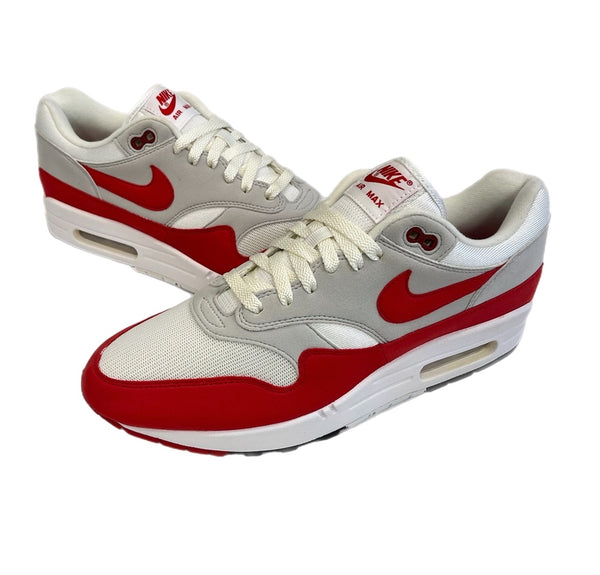 ナイキ NIKE AIR MAX 1 ANNIVERSARY UNIVERSITY RED エア マックス 1 アニバーサリー  ユニバーシティーレッド 908375-103 メンズ靴 スニーカー レッド 28cm 101sh-2368