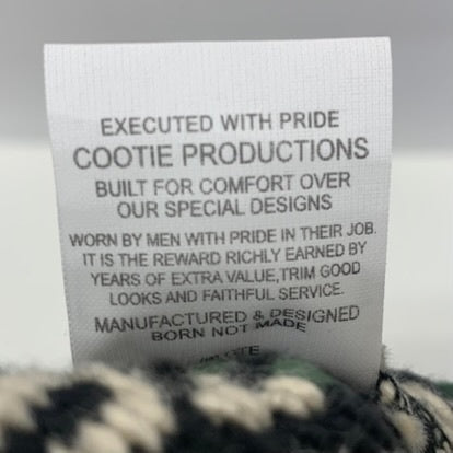 クーティープロダクションズ COOTIE PRODUCTIONS メキシカンベスト Mexican Vest ベスト グリーン Mサイズ 201MT-4082