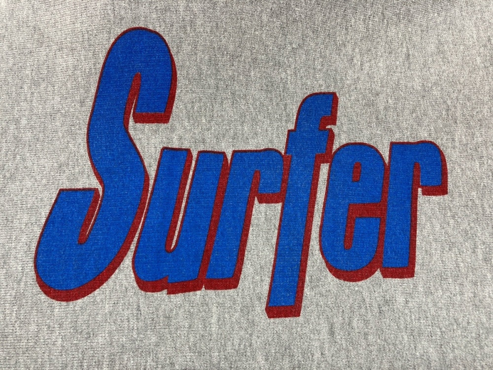 サブカルチャー Subculture SURFER HOODIE サーファー パーカー プルオーバー フーディ ロゴ TOPGRAY BLUE トップ グレー GRAY BLUE 青 SIZE3 パーカ プリント グレー 104MT-375 | 古着通販のドンドンサガール