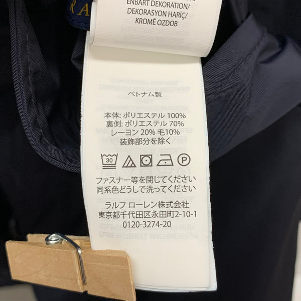 ポロラルフローレン POLO RALPH LAUREN リバーシブルコート ネイビー SPサイズ 201MT-3304