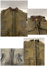 バブアー Barbour 90's 90年代 3ワラント BEDALE ビデイル ワックス コットン ジャケット オイルドジャケット フード パイルライナー フルセット VINTAGE ヴィンテージ A100 C43 ジャケット カーキ 101MT-5402