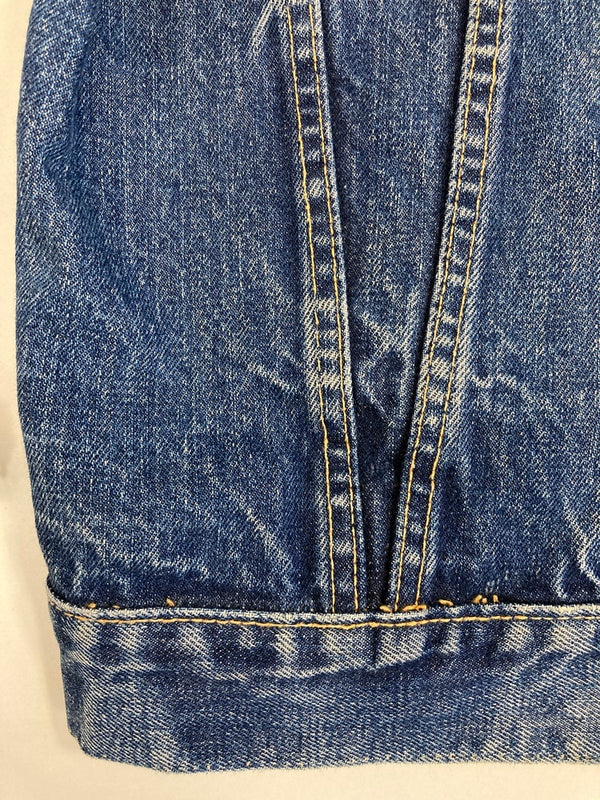 【曜日割引対象外】リーバイス Levi's 3rd ヴィンテージ Vintage 557 ボタン裏O ビッグE デニムジャケット Gジャン ジャケット ブルー 101MT-3338