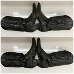 【曜日割引対象外】 ジャスティン JUSTIN ウェスタンブーツ 4709 メンズ靴 ブーツ ウエスタン ブラック 9Bサイズ 201-shoes1504 VB