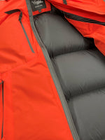 ポールワーズ POLEWARDS SympaTex Glcier Down Parka シンパテックス グラシア ダウンパーカー アウター アウトドア  PW2JJL01 ジャケット ロゴ オレンジ Mサイズ 104MT-800