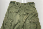 ミリタリー Military 60s 60年代 M-51 フィールドパンツ 後期 U.S.ARMY アメリカ軍 Vintage ヴィンテージ 緑 R-XS 無地 カーゴパンツ カーキ Regular X-small 104MB-310