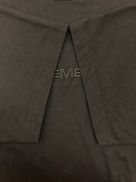 ヴェトモン VETEMENTS 21SS 刺繡 ロゴ 半袖 Tシャツ クルーネック カットソー 黒 XS Tシャツ 無地 ブラック 104MT-206
