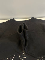 ヴィンテージ vintage 90'S 90年代 Hanes HISTORY OF ART アメリカ製 MADE IN USA アート スウェット ブラック Lサイズ 101MT-5420