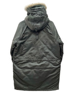 スピワック SPIEWAK Golden Fleece N-3B FLIGHT JACKET フライト ジャケット ミリタリー ジップアップ ファー USA製 アウター 緑 1N3BFC サイズ 38 ジャケット 無地 カーキ 104MT-1868