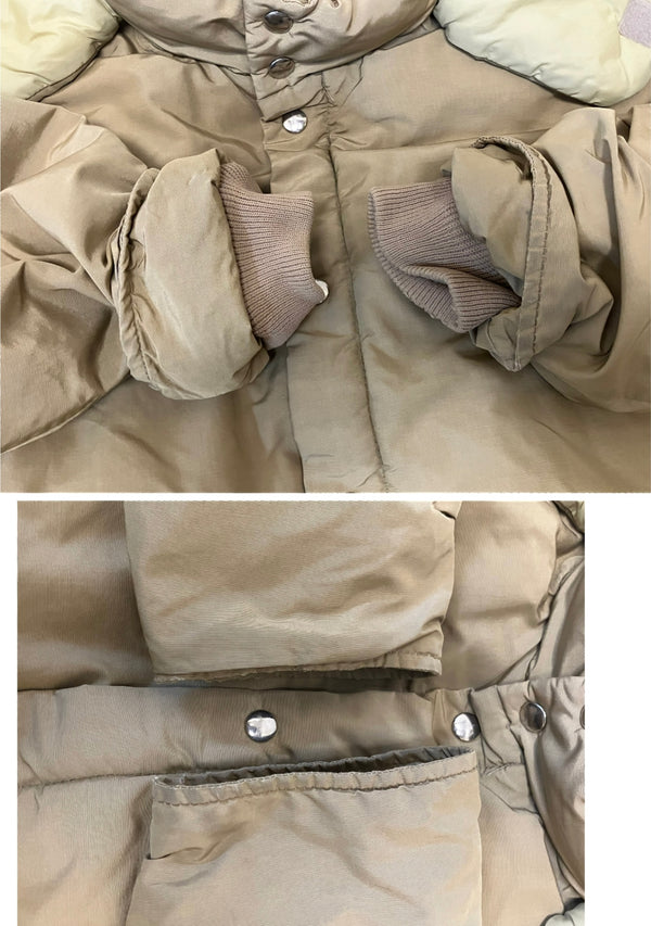 エルエルビーン L.L.Bean 60's~70's 60～70年代 筆記体タグ ダウンジャケット グースダウン VINTAGE ヴィンテージ 21013B TAN ジャケット ベージュ Lサイズ 101MT-4685