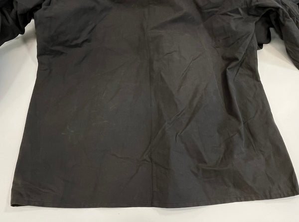 バブアー BARBOUR 90's 90年代 BUCKHOUSE バックハウス ダブルネーム STOCKMAN COAT バブアー ストックマン コート ワックス コットン オイルドジャケット  VINTAGE ヴィンテージ XL 44inch ジャケット ネイビー 101MT-5335